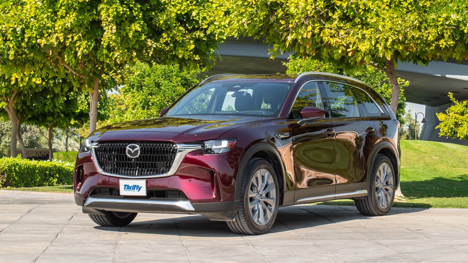 Mazda CX-90, chauffeured by Aura Avenue
